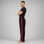 Black/Red Bytomic Adult Double Stripe Contact Pants