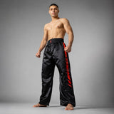 Black/Red Bytomic Red Label Mesh Kickboxing Pants
