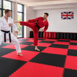 Black/Red Bytomic Reversible 40mm Jigsaw Mat Lifestyle 1