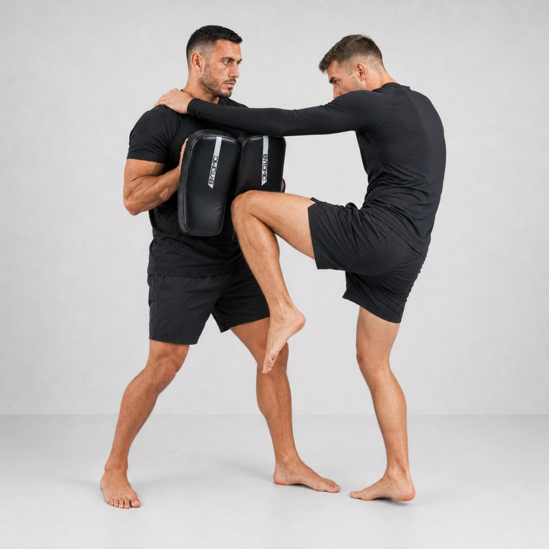Black/White Bytomic Red Label Curved Thai Pads