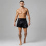 Black/White Bytomic Red Label Muay Thai Shorts