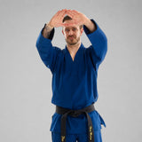 Blue Bytomic Adult V-Neck Martial Arts Uniform