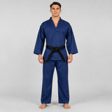 Blue Bytomic Red Label V-Neck Adult Martial Arts Uniform