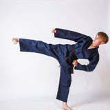 Blue Bytomic Red Label V-Neck Kids Martial Arts Uniform
