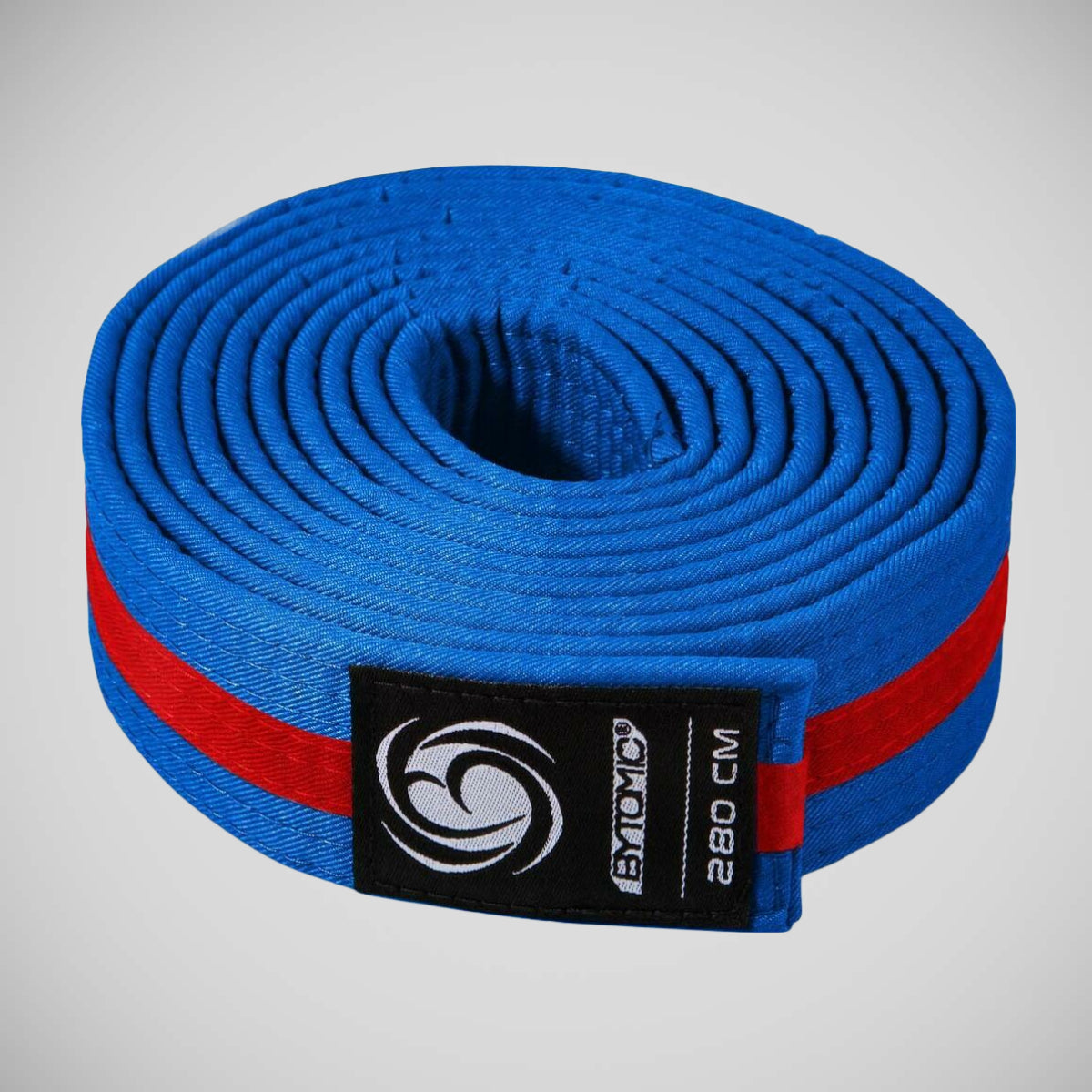 Blue/Red Bytomic Striped Polycotton Martial Arts Belt Pack of 10