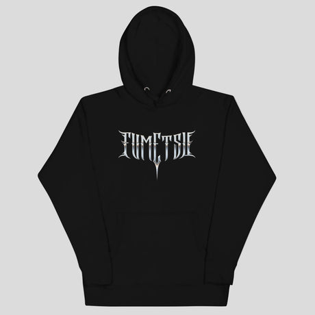 Brushed Metal Hoodie Black