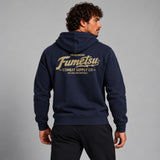 Fumetsu Combat Supply Co. Hoodie Navy/Gold Lifestyle Back 2