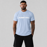 Fumetsu Combat Core T-Shirt Blue Lifestyle 2