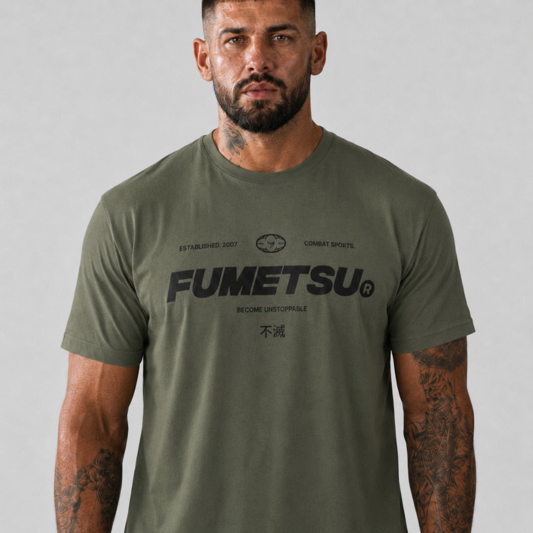 Fumetsu Combat Core T-Shirt Khaki