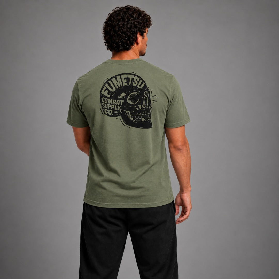 Fumetsu Combat Mind T-Shirt Khaki Lifestyle 2
