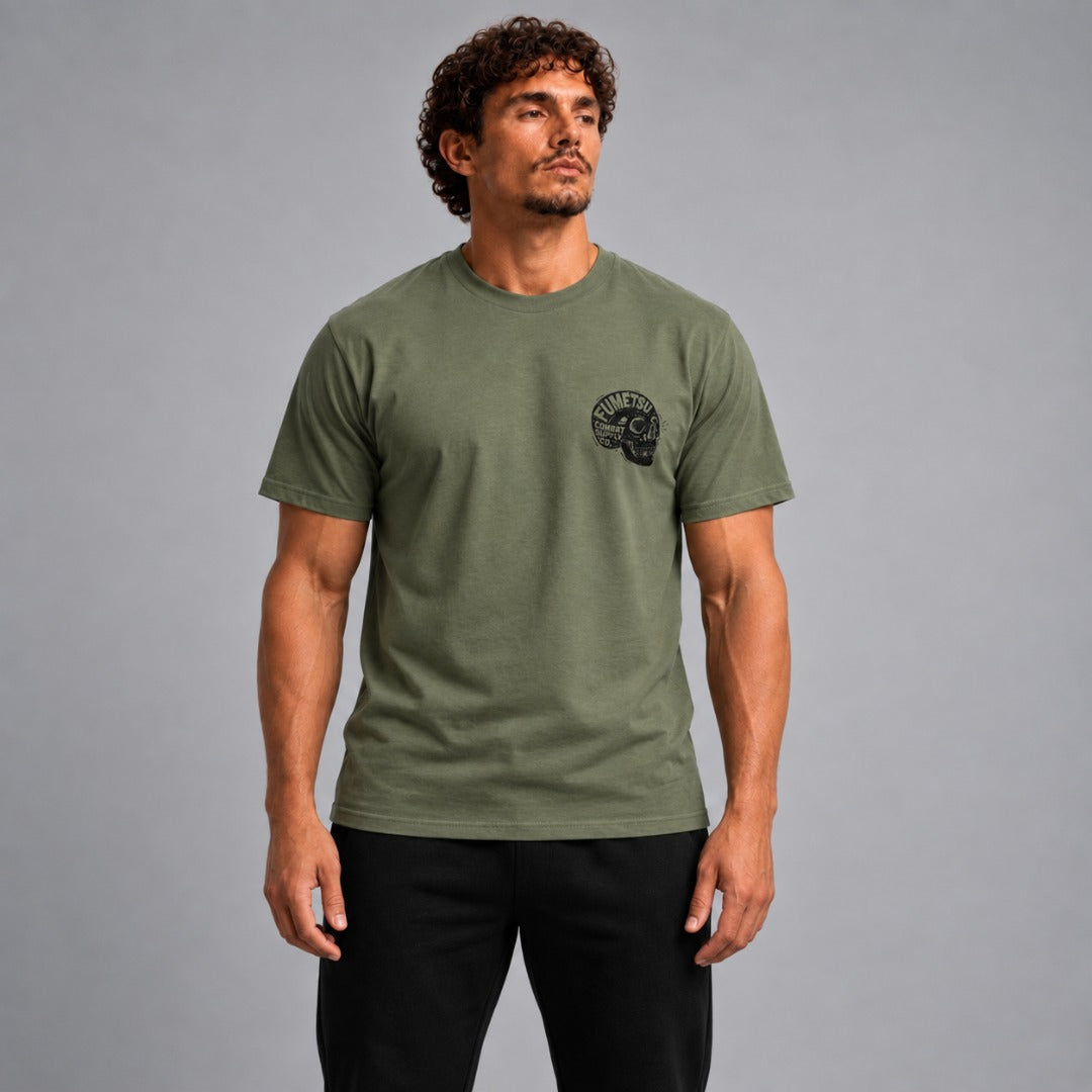 Fumetsu Combat Mind T-Shirt Khaki