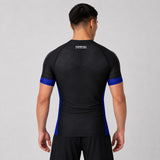 Black/Blue Fumetsu Competitor MK2 Short Sleeve Rash Guard