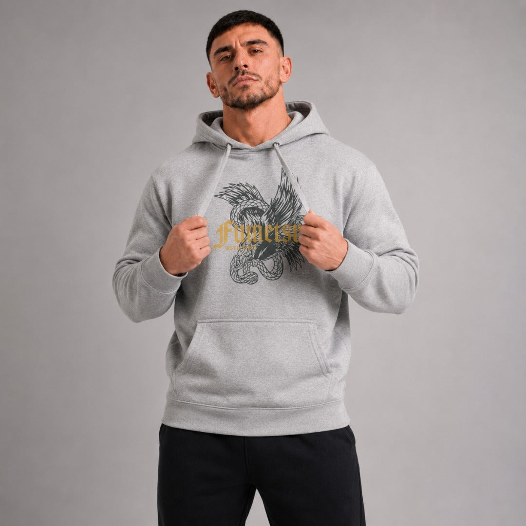 Fumetsu Death From Above Hoodie Grey