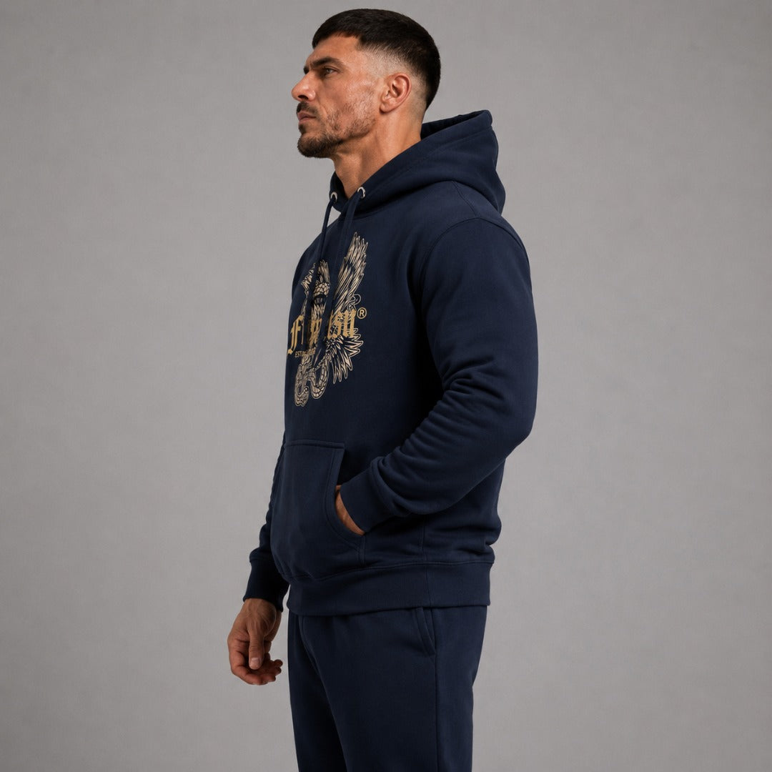 Fumetsu Death From Above Hoodie Navy