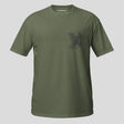 Death From Above T-Shirt Military Green