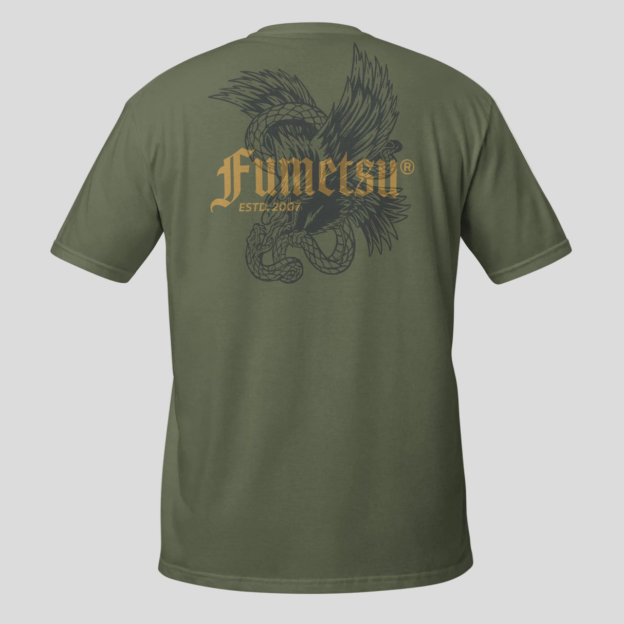 Death From Above T-Shirt Military Green Back