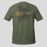 Death From Above T-Shirt Military Green Back