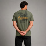 Fumetsu Death From Above T-Shirt Military Green