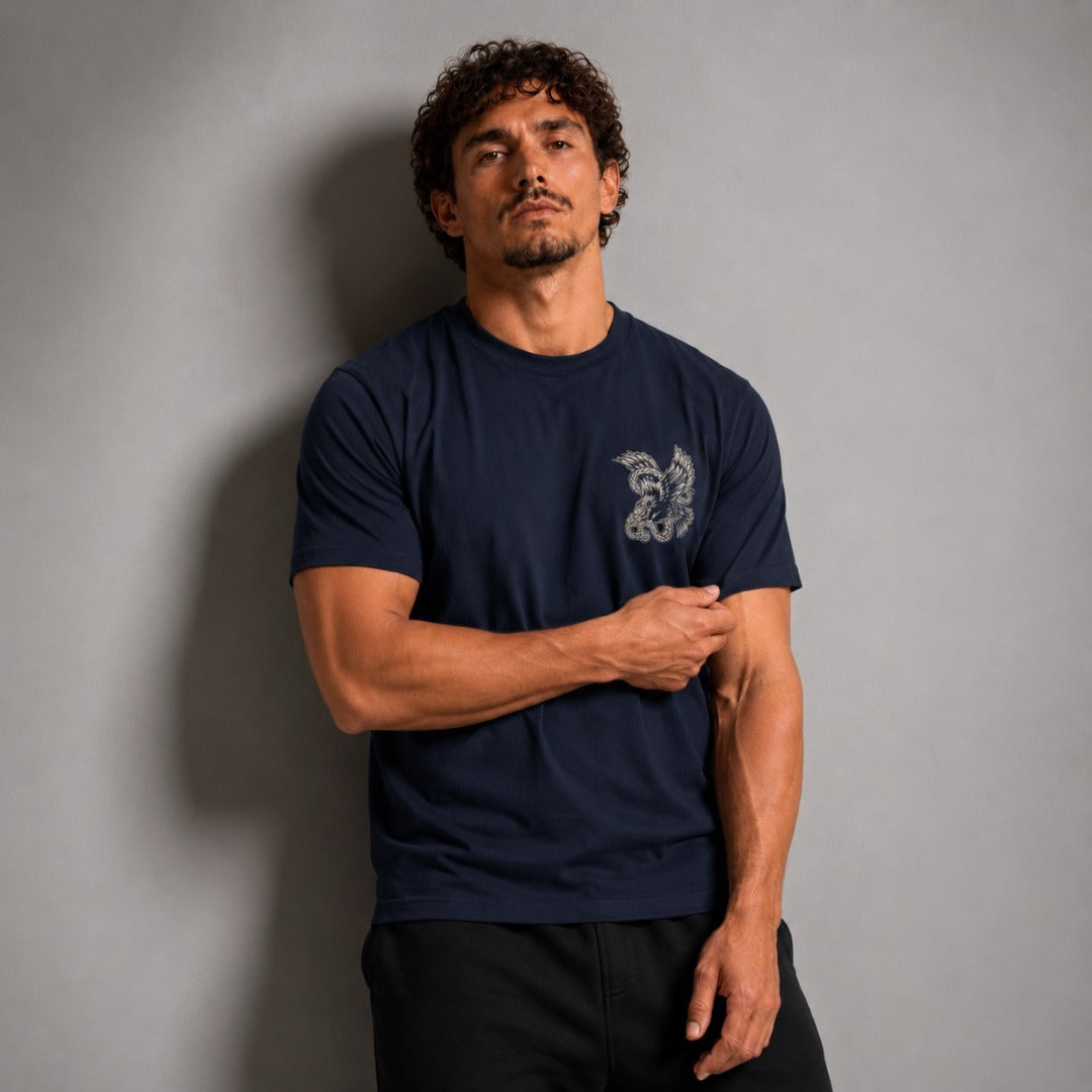 Fumetsu Death From Above T-Shirt Navy
