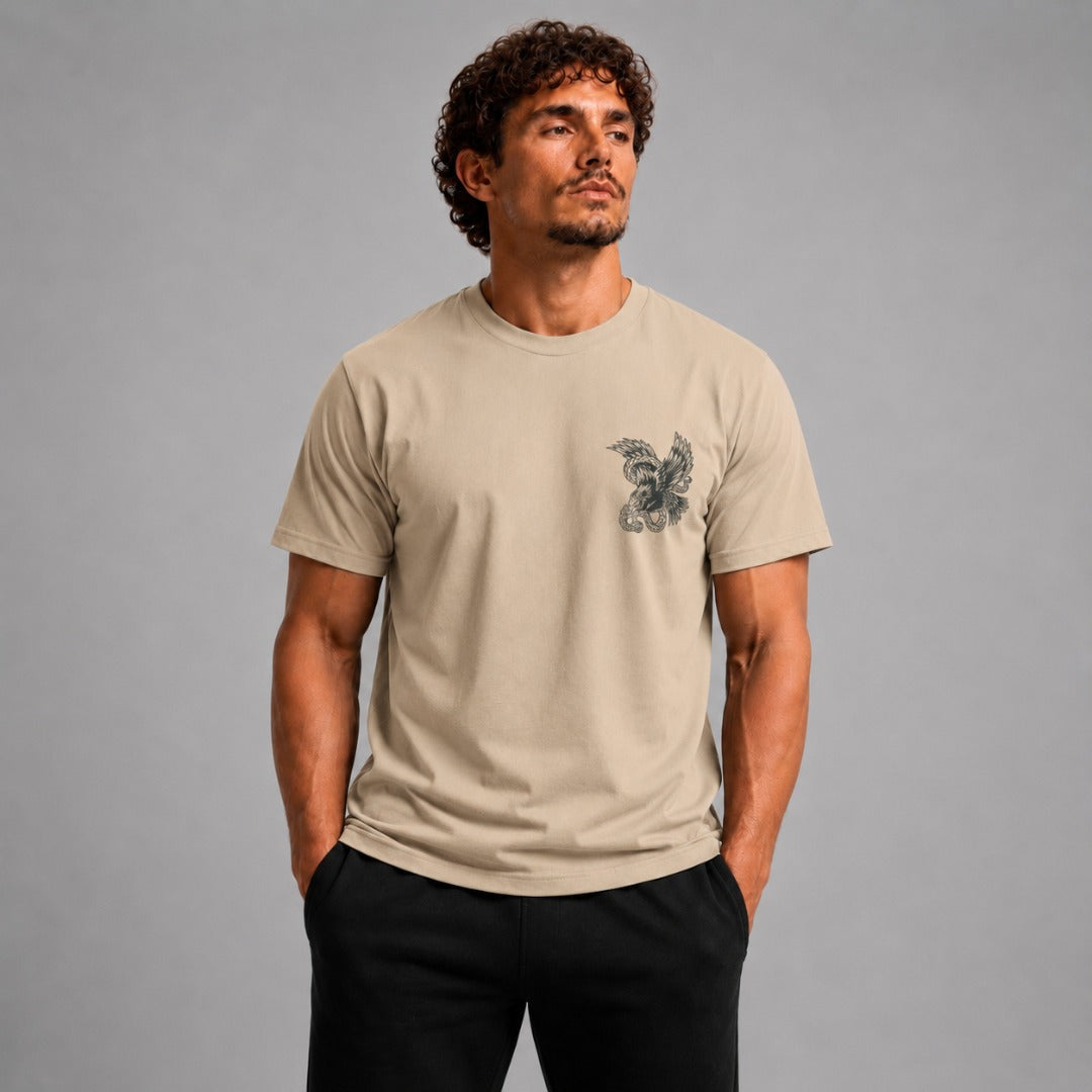 Fumetsu Death From Above T-Shirt Sand