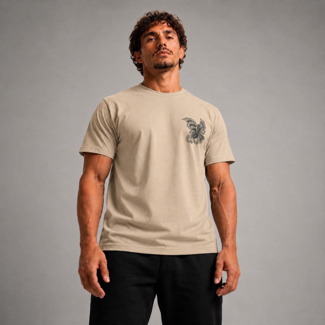Fumetsu Death From Above T-Shirt Sand