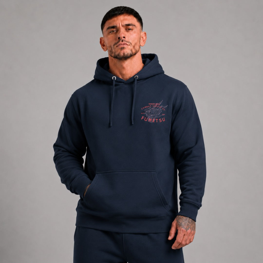 Fumetsu Dragon Slayer Hoodie Navy