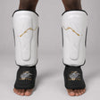 Fumetsu Dragon Slayer Shin Guards White/Black/Gold photoshoot 1