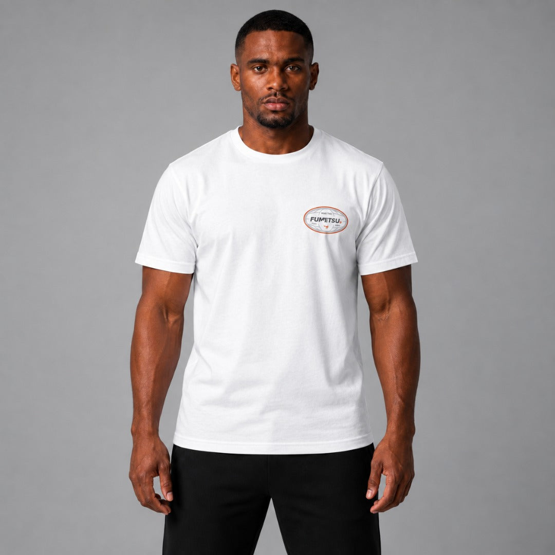 Fumetsu FMT1 T-Shirt White Front View