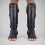 Fumestu FMT1 Thai Shin Guards Black Lifestyle 1
