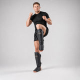 Fumestu FMT1 Thai Shin Guards Black Lifestyle 4