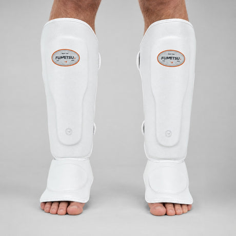 Fumestu FMT1 Thai Shin Guards White Lifestyle 1