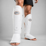 Fumestu FMT1 Thai Shin Guards White Lifestyle 2