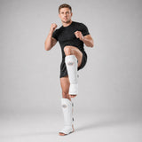 Fumestu FMT1 Thai Shin Guards White Lifestyle 6