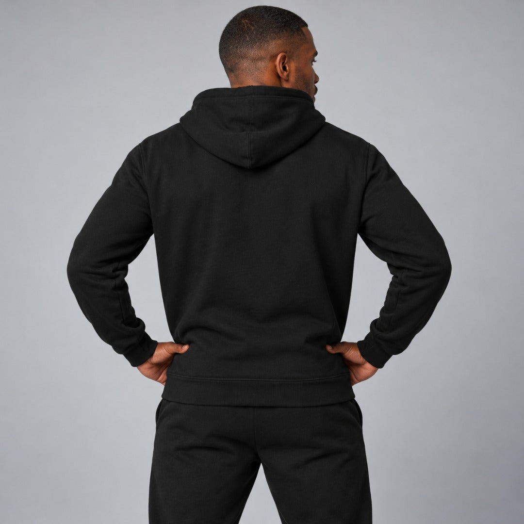 Fumetsu Inked - Tiger Hoodie Black/Teal Photoshoot 4