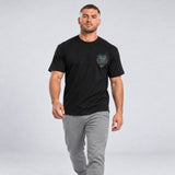 Fumetsu Inked - Tiger T-Shirt Black/Grey/Teal at Bytomic 3