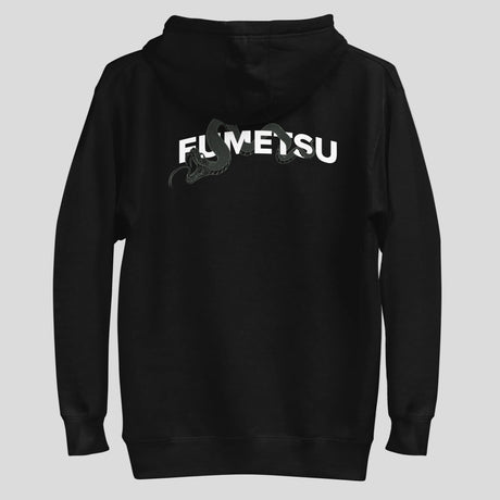 Fumetsu Anaconda Hoodie Black/Green Back