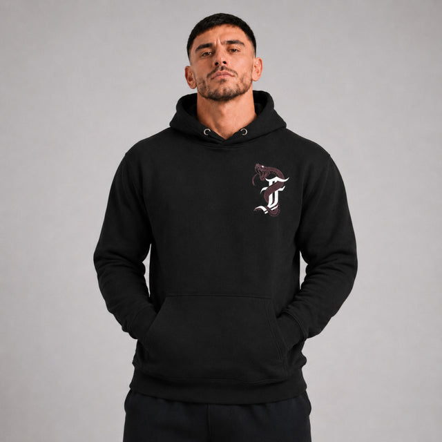 Fumetsu Anaconda Hoodie Black/Red Lifestyle 1