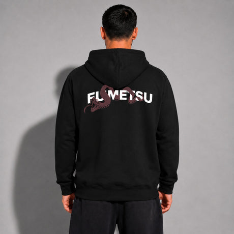 Fumetsu Anaconda Hoodie Black/Red Lifestyle 2