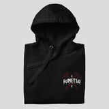 Fumetsu Berserker Hoodie Black/Red Folded