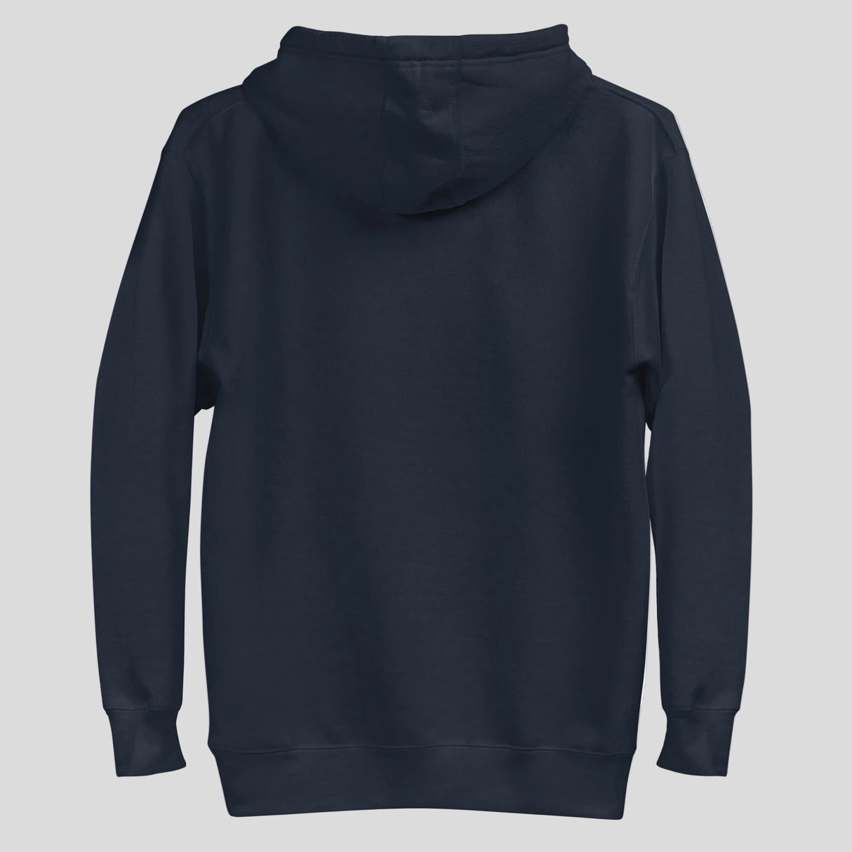 Fumetsu Brushed Metal Hoodie Navy Back