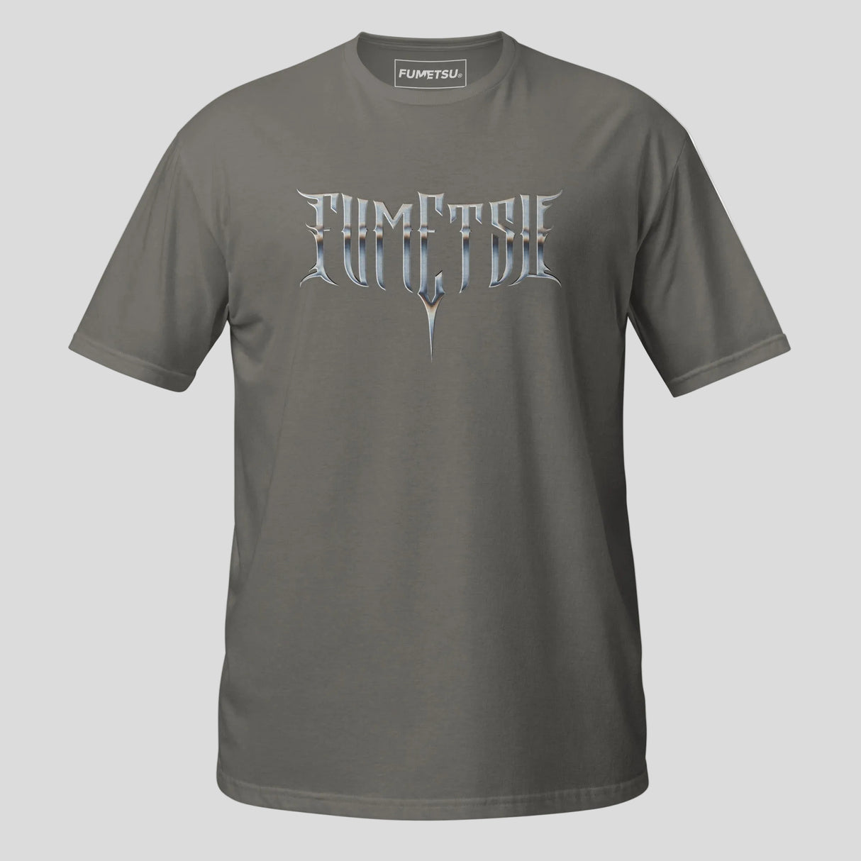 Fumetsu Brushed Metal T-Shirt Charcoal