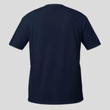 Fumetsu Brushed Metal T-Shirt Navy Back