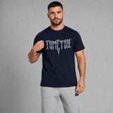 Fumetsu Brushed Metal T-Shirt Navy Lifestyle 1