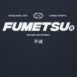 Fumetsu Combat Core Hoodie Navy Logo
