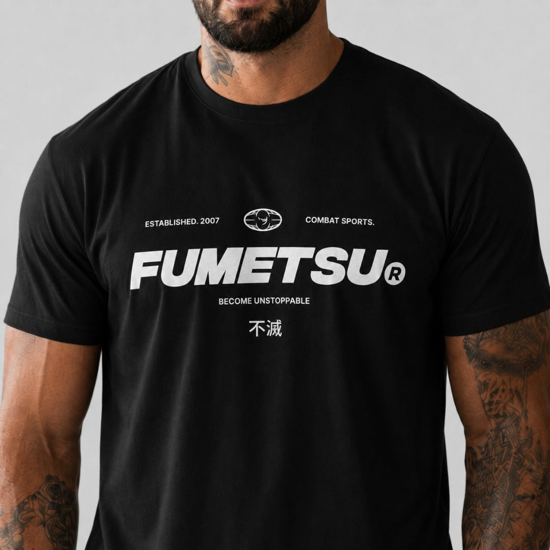 Fumetsu Combat Core T-Shirt Black Lifestyle 2