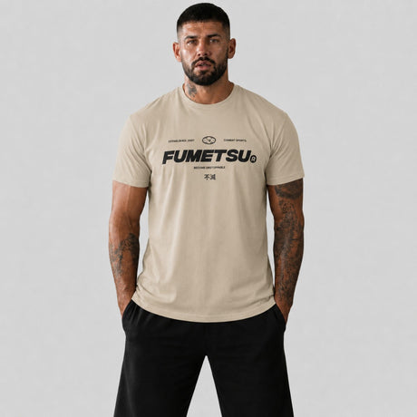 Fumetsu Combat Core T-Shirt Sand Lifestyle 1