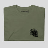 Fumetsu Combat Mind T-Shirt Khaki Folded