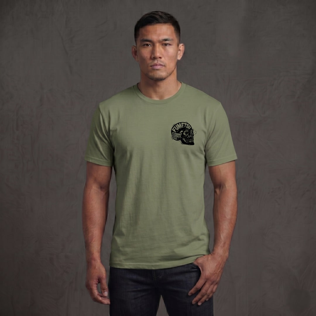 Fumetsu Combat Mind T-Shirt Khaki Lifestyle