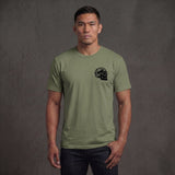 Fumetsu Combat Mind T-Shirt Khaki Lifestyle