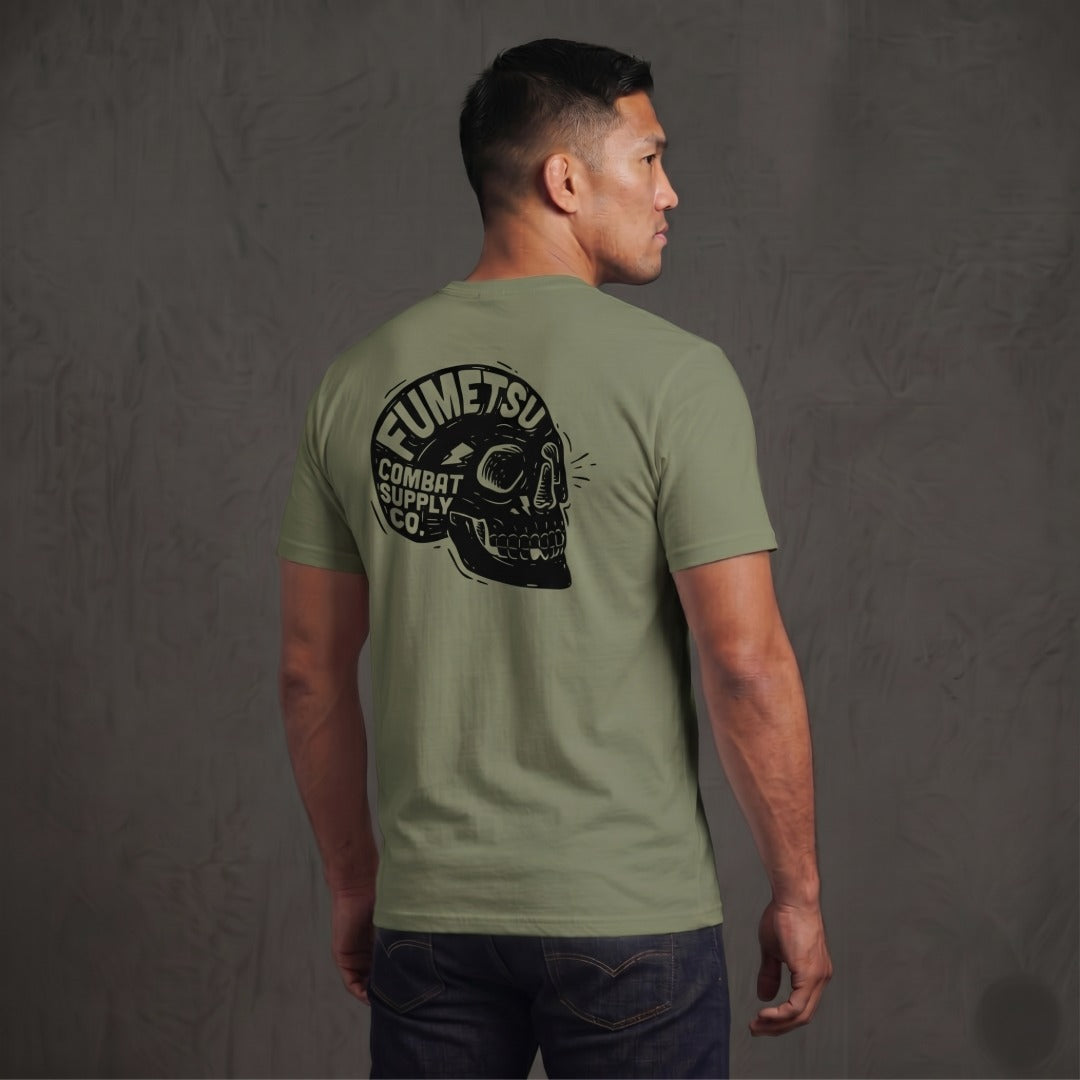 Fumetsu Combat Mind T-Shirt Khaki Lifestyle 2